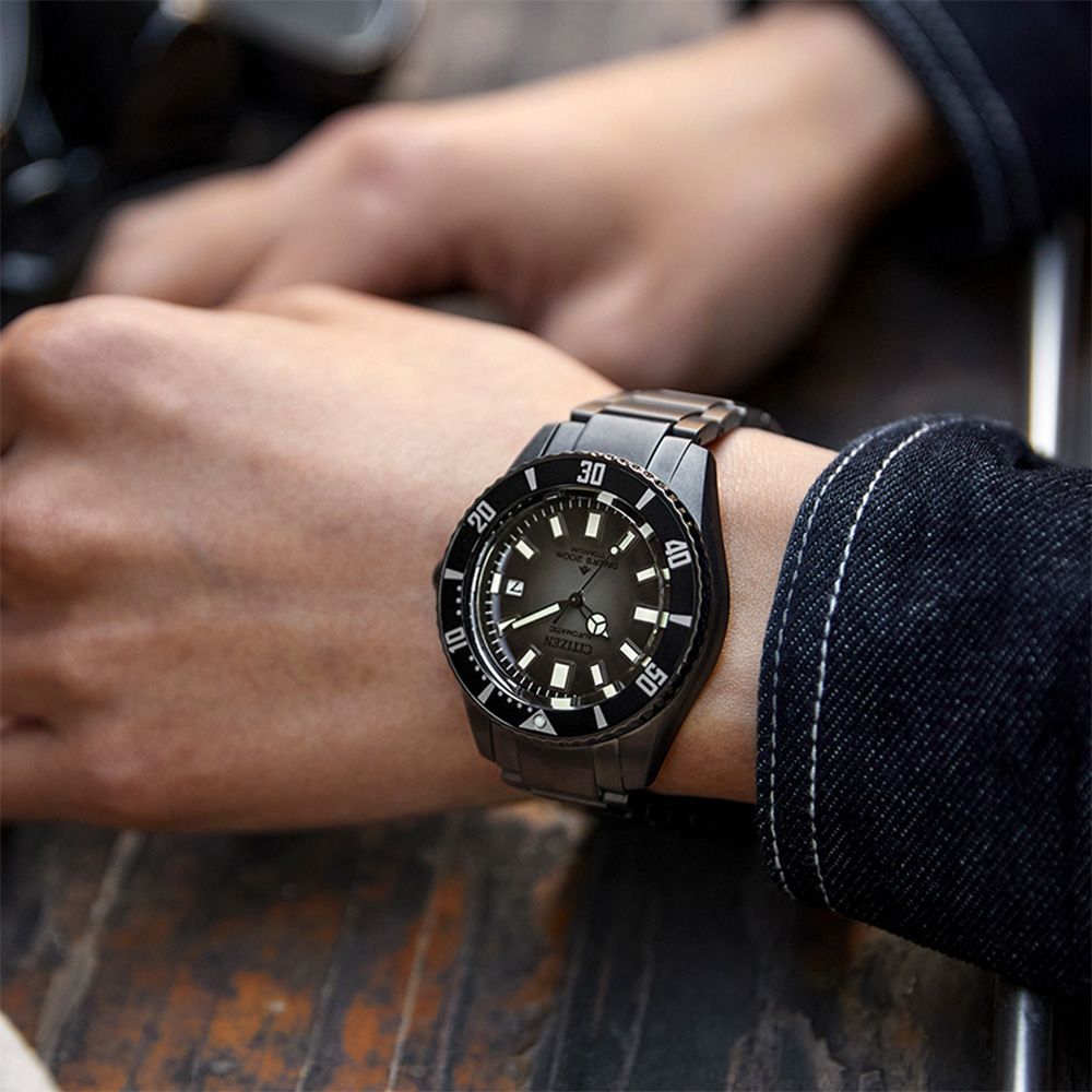 CITIZEN 星辰   Promaster 超級鈦 200米防水潛水機械腕錶/41mm NB6025-59H