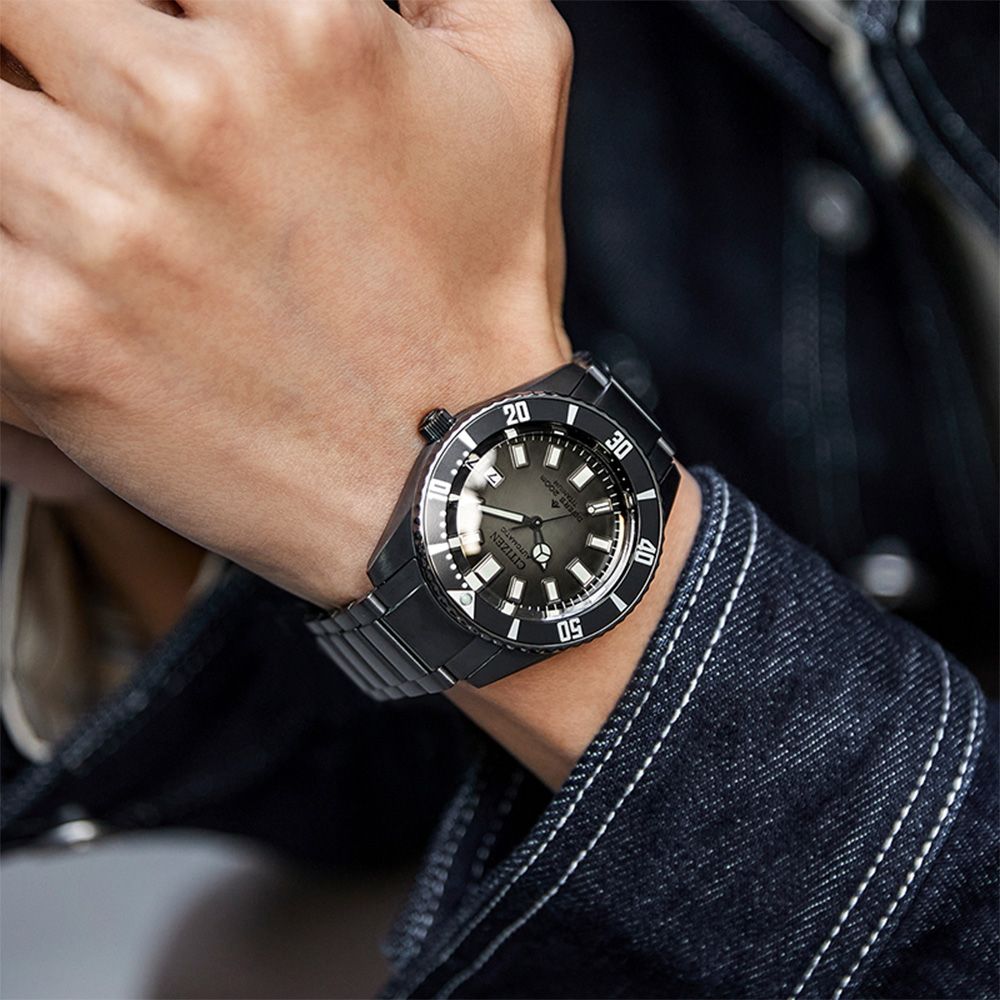 CITIZEN 星辰   Promaster 超級鈦 200米防水潛水機械腕錶/41mm NB6025-59H