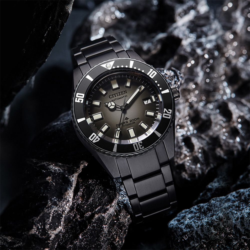 CITIZEN 星辰   Promaster 超級鈦 200米防水潛水機械腕錶/41mm NB6025-59H