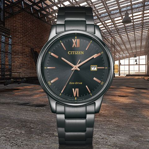 CITIZEN 星辰 GENT’S 簡約商務光動能男錶(BM6976-72E)/40mm