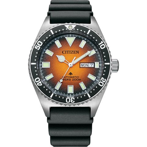 CITIZEN 星辰 PROMASTER 200米潛水機械腕錶-41mm / NY0120-01Z