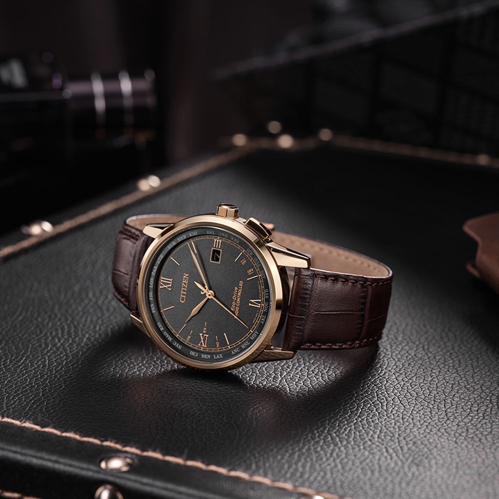 CITIZEN 星辰 GENTS 光動能 簡約電波腕錶 畢業禮物 送禮 推薦 CB0158-10H