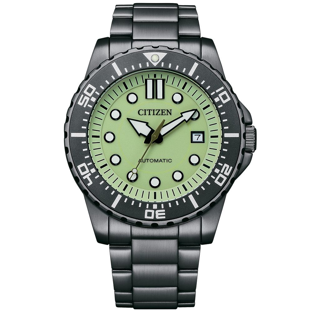 CITIZEN 星辰 Mechanical 夜光型者 經典機械腕錶 畢業禮物 送禮 推薦 NJ0177-84X