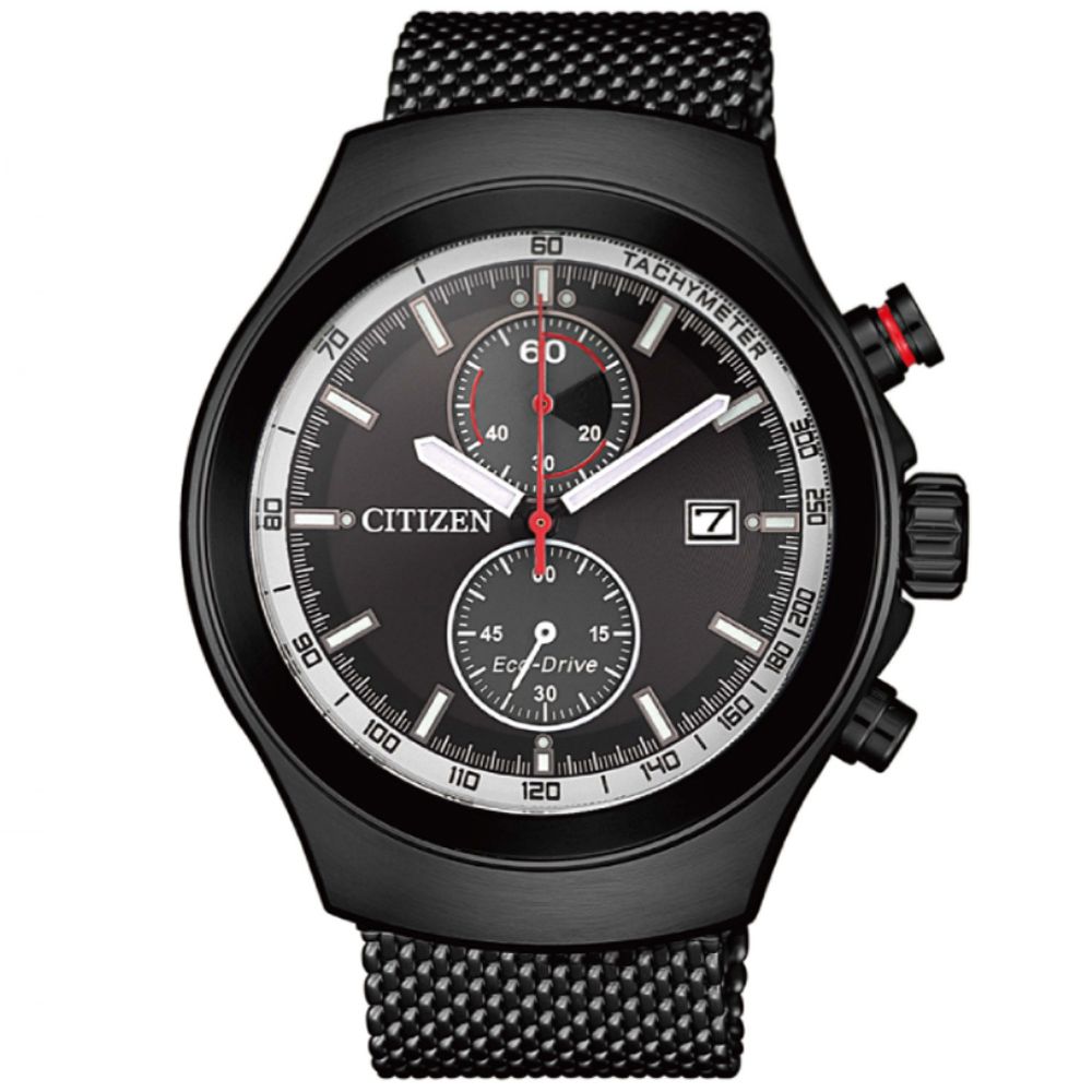 CITIZEN 星辰 Chronograph 光動能計時腕錶 禮物推薦 送禮首選 CA7015-82E