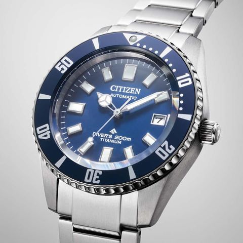CITIZEN 星辰 PROMASTER 1977復刻 鈦金屬 機械潛水腕錶 母親節 禮物 推薦 NB6021-68L
