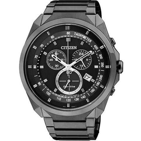 CITIZEN 星辰 錶 Eco-Drive 未來時尚 計時腕錶-AT2155-58E