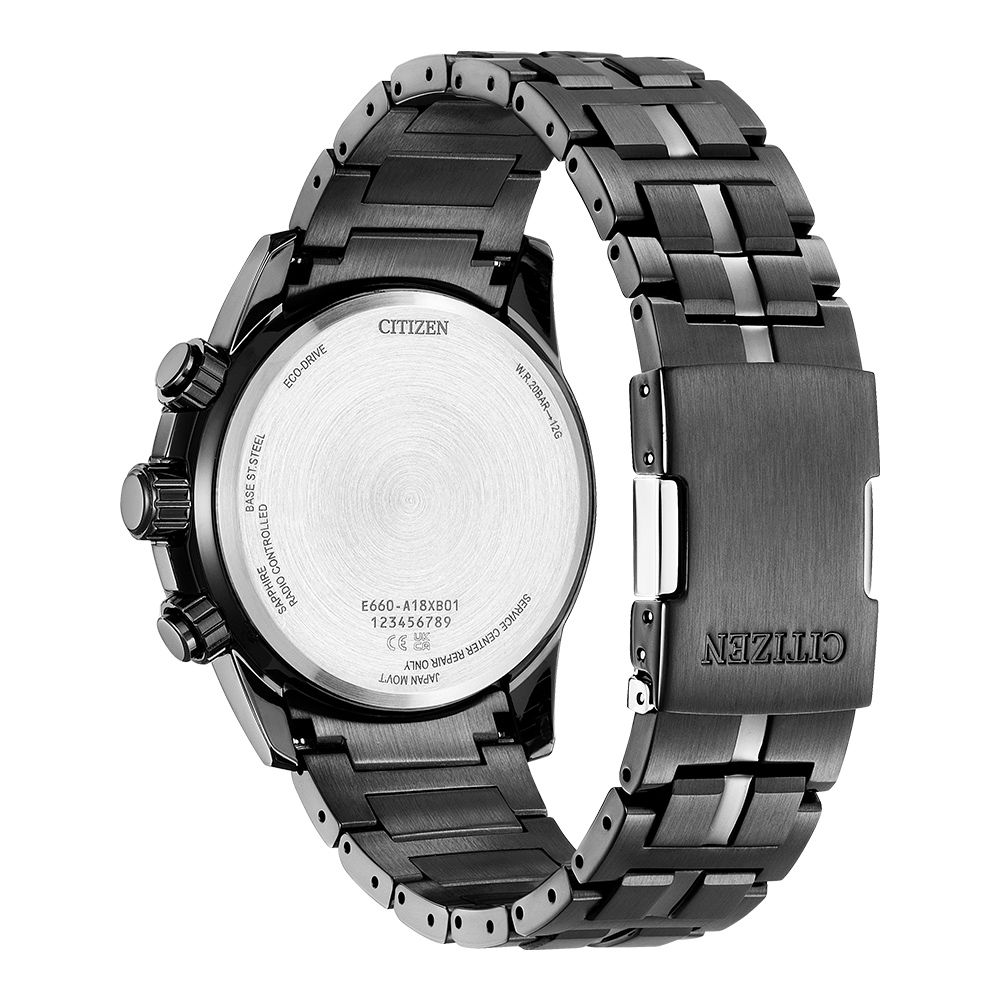 CITIZEN 星辰   亞洲限定經典光動能電波計時手錶(CB5885-85L)/42.5mm