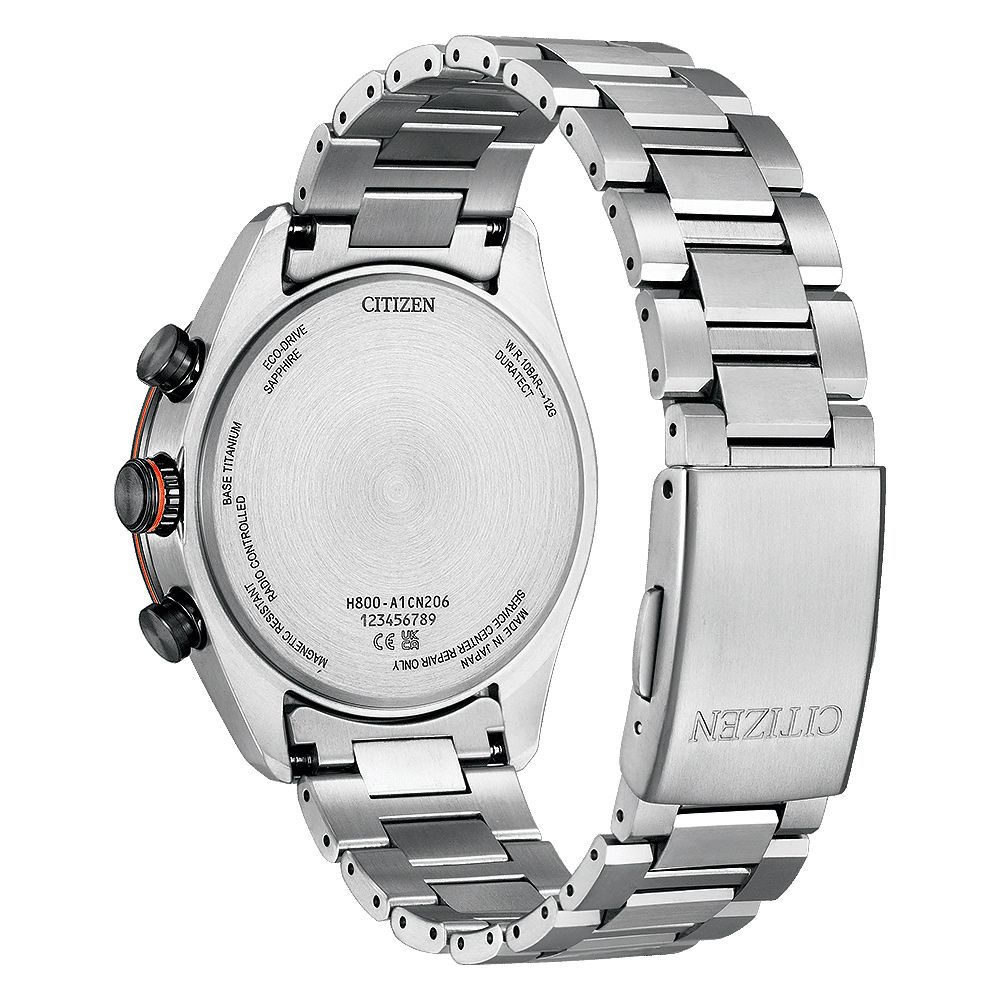 CITIZENW.R.10BAR12GTICRESISTANTBASE TITANIUMRADIO CONTROLLEDDRISERVI CENTER REPAIR ONLYPANE IN JAMADECE 123456789H800A1CN206CITIZEN