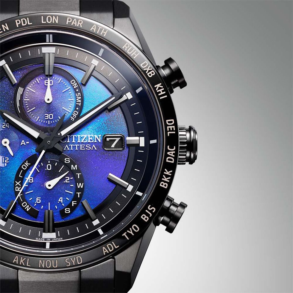 CITIZEN 星辰限量HAKUTO-R 限定款宇宙登月電波計時腕錶-42mm(AT8285 