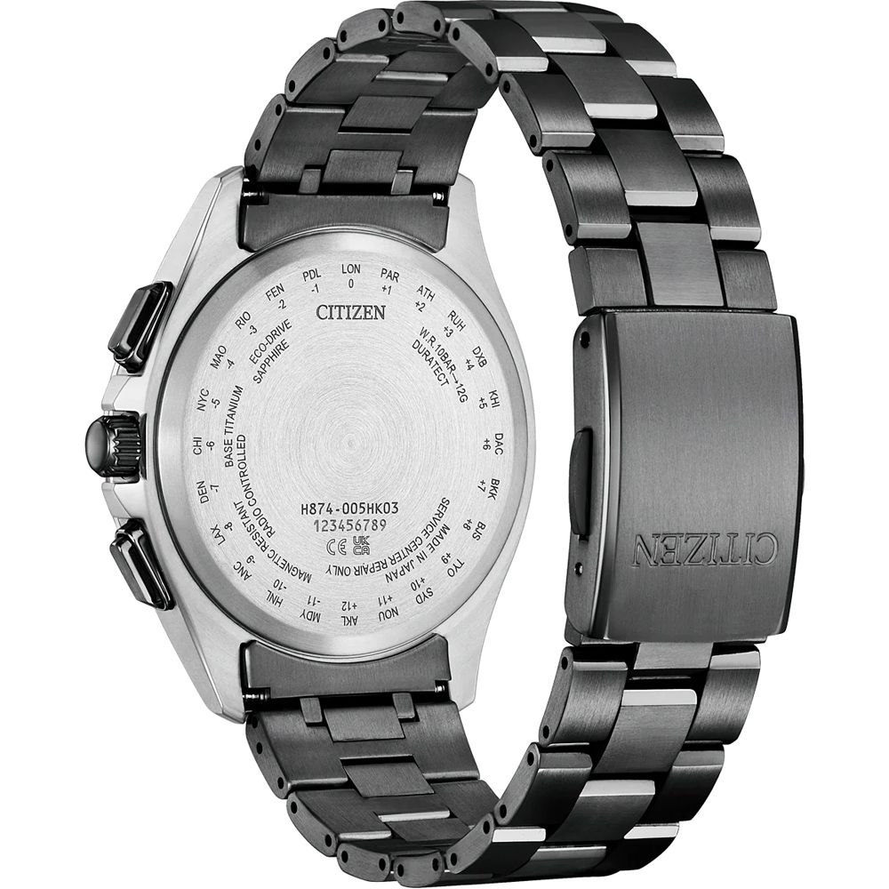 CITIZEN 星辰   ATTESA 30 週年限量超級鈦 光動能電波腕錶-41.5mm BY1007-60L