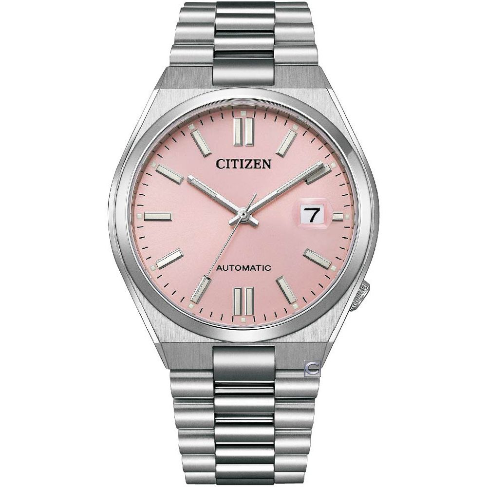 CITIZEN 星辰  Mechanical PANTONE限定 時尚機械腕錶-NJ0158-89X/粉40mm