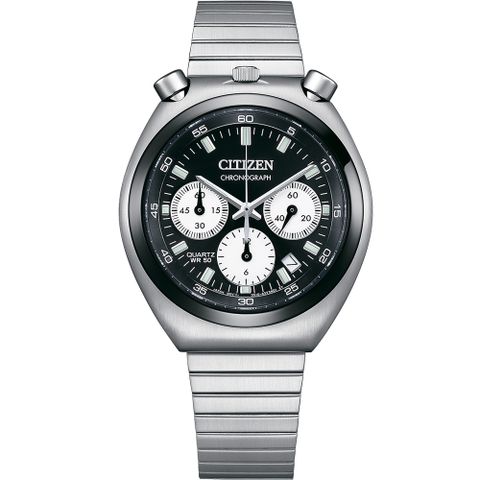 CITIZEN 星辰 Chronograph sunokurono 50周年石英計時腕錶(AN3660-81E)/38mm