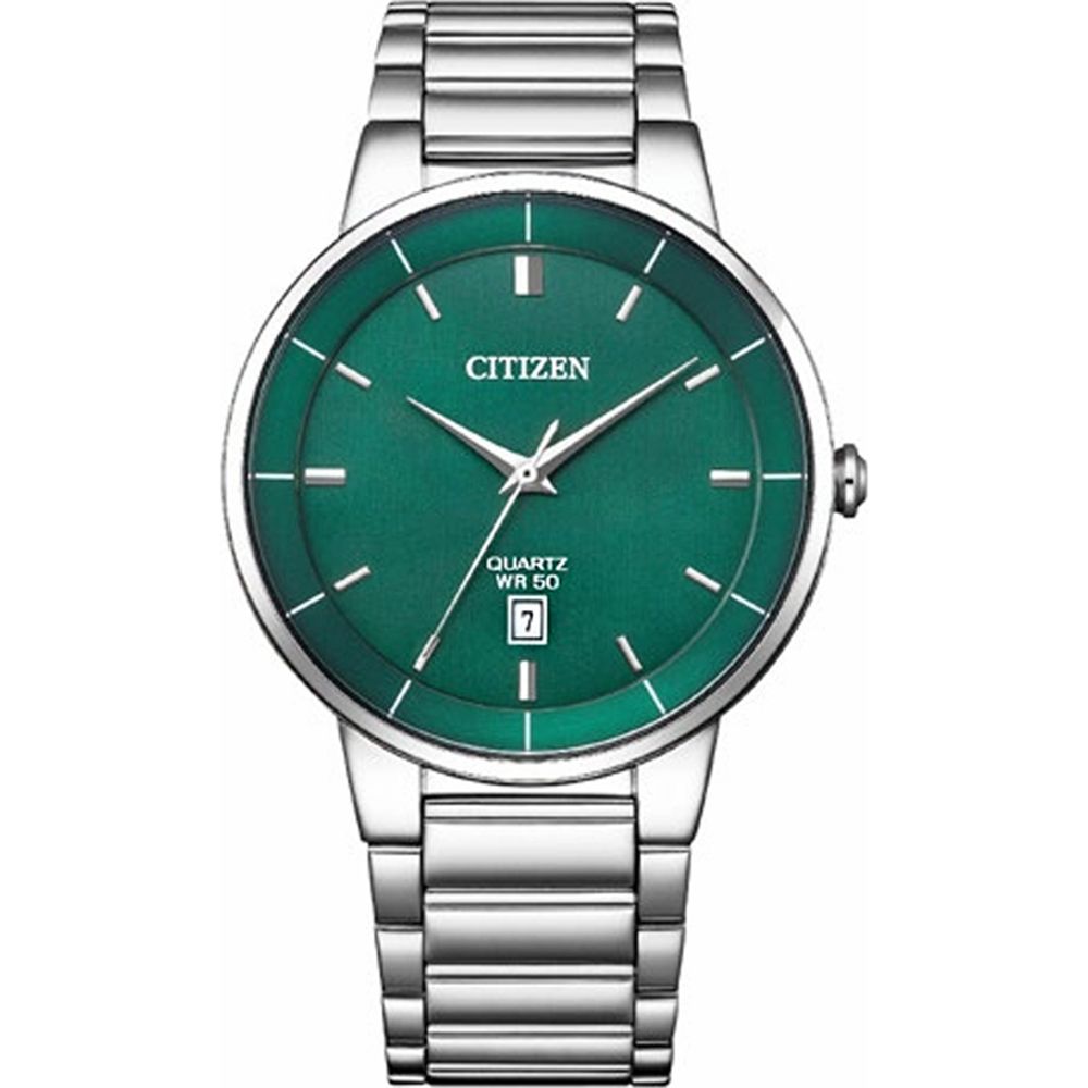 CITIZEN 星辰 紳士日期手錶-40mm BI5120-51X