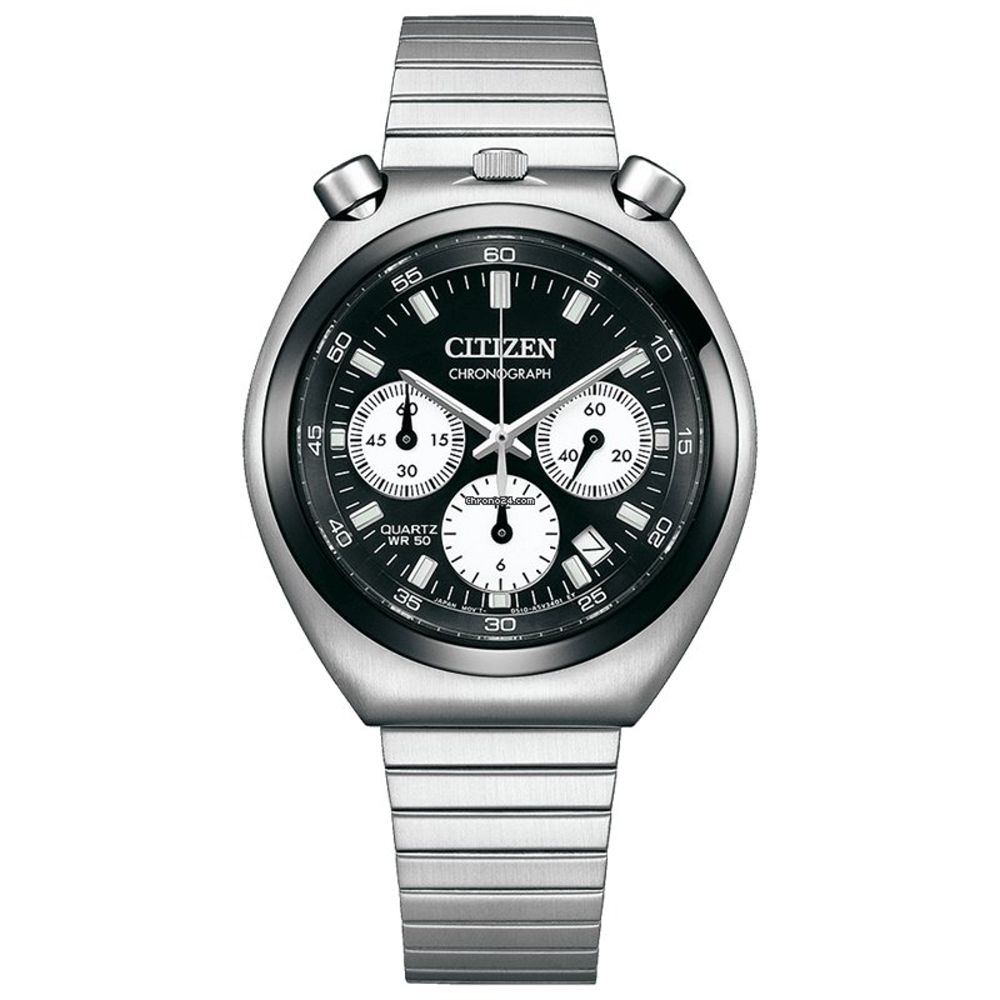 CITIZEN 星辰   Chronograph Tsunokurono/白熊貓計時手錶AN3660-81E