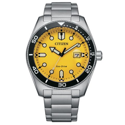 CITIZEN 星辰 GENTS 馬卡龍撞色光動能男錶/43mm(AW1760-81Z)