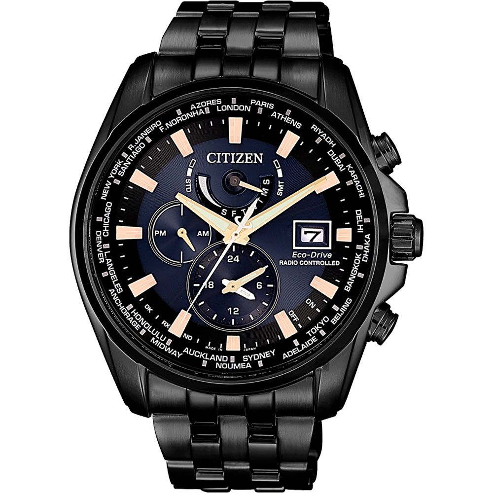 CITIZEN 星辰   海中晨曦 亞洲限定款 光動能電波錶-44mm AT9039-51L