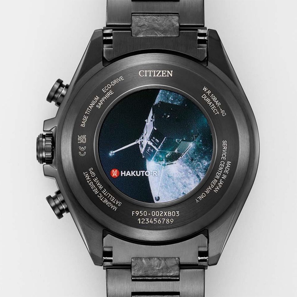 CITIZEN 星辰 闇月限量款光動能GPS對時萬年曆鈦金計時錶/44.6mm/CC4065-61Y