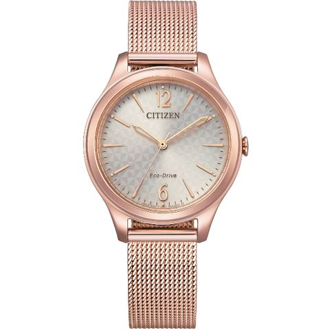 CITIZEN 星辰 典雅溫米蘭時尚腕錶(EM0508-80X)/32mm