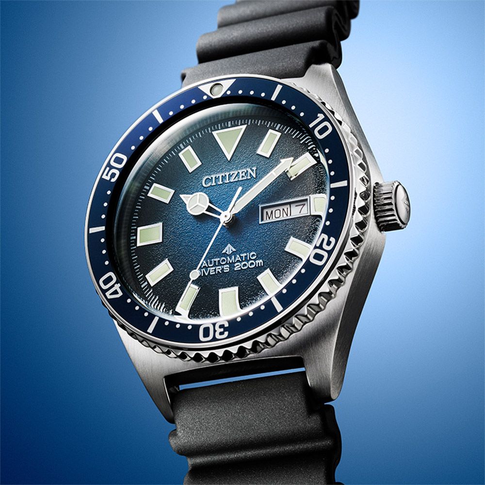 CITIZEN 星辰 PROMASTER NY012系列潛水機械錶 NY0129-07L