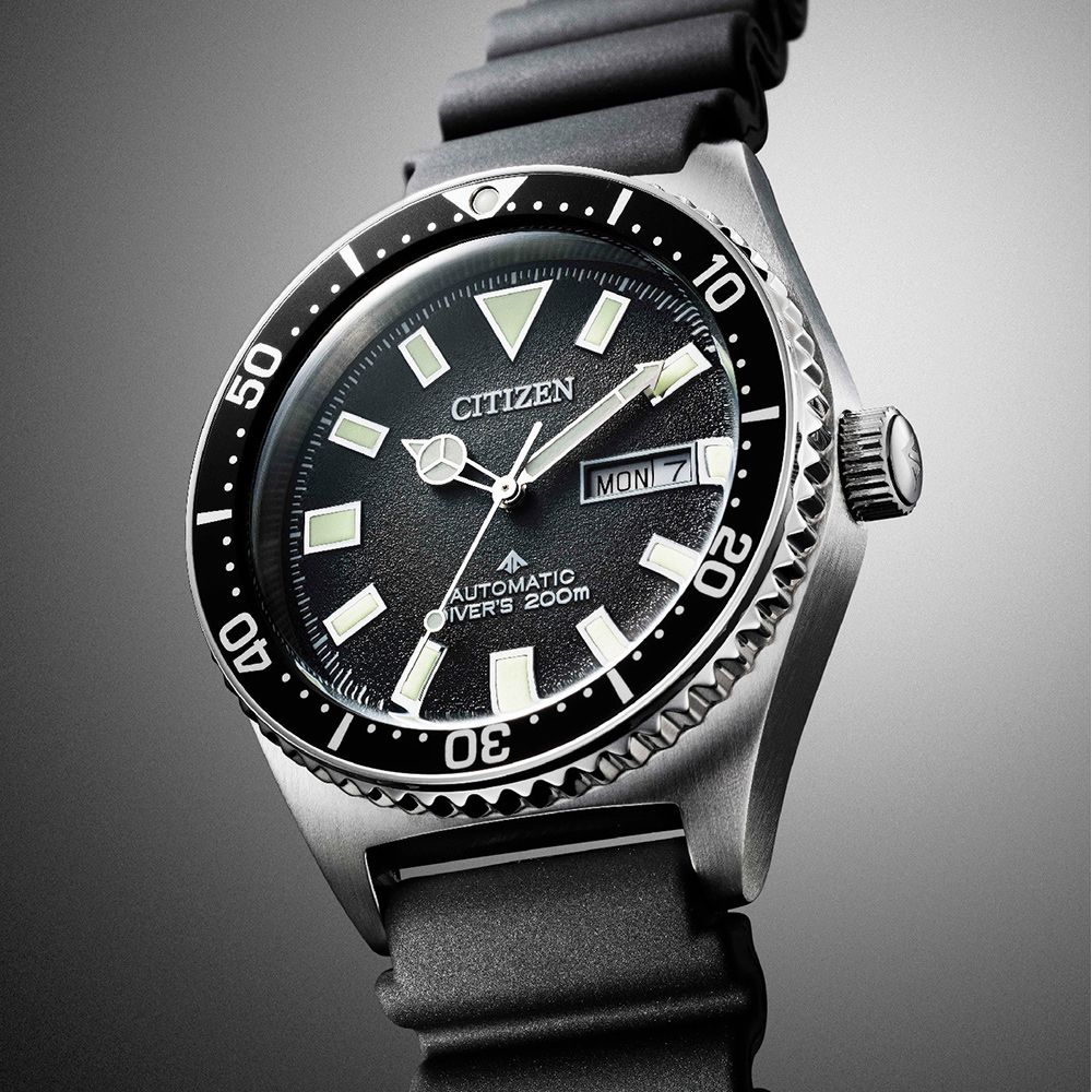 CITIZEN 星辰 PROMASTER 征服潛水炫彩機械錶/暗潮黑/41mm/NY0120-01E