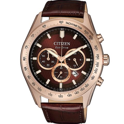 CITIZEN 星辰 全宇宙競速光動能計時男錶(CA4452-17X)43mm