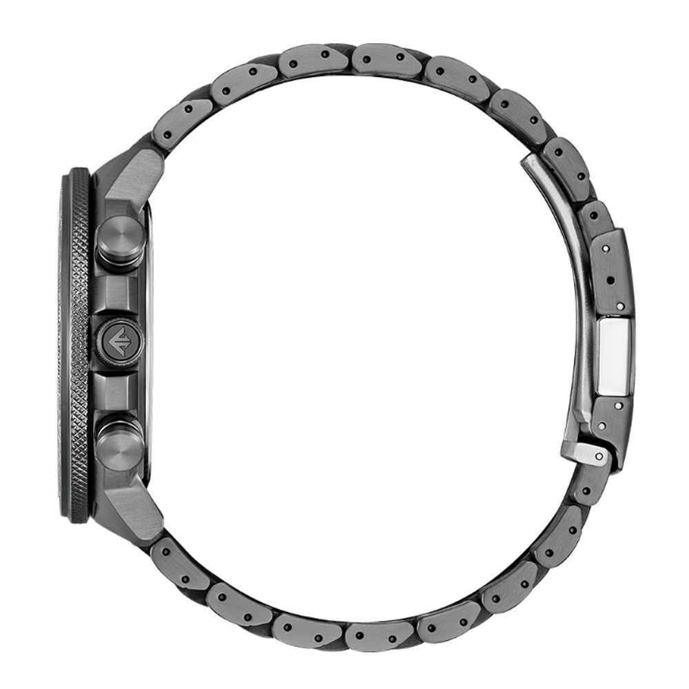 CITIZEN 星辰   PROMASTER 光動能 航空計算尺 電波對時腕錶-灰46mm BY3005-56G