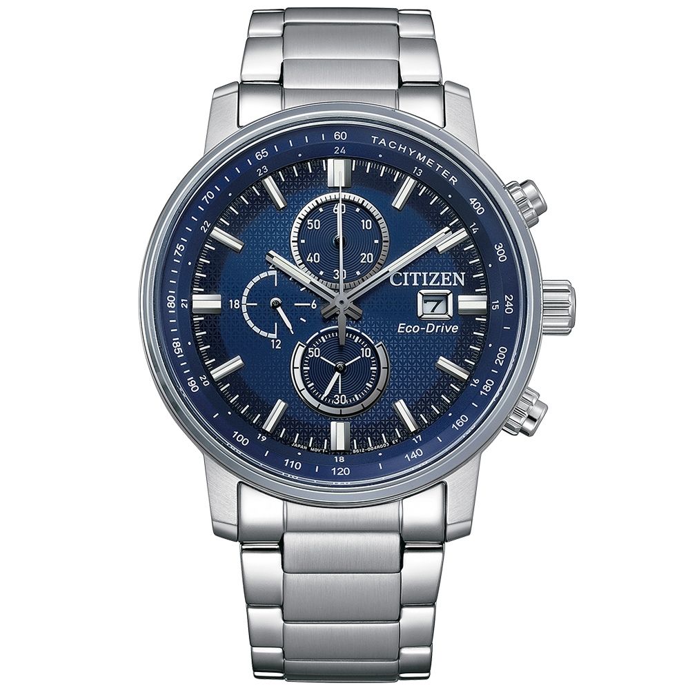 CITIZEN 星辰  Chronograph 韋禮安亞洲限定 光動能計時腕錶 CA0846-81E 附提袋