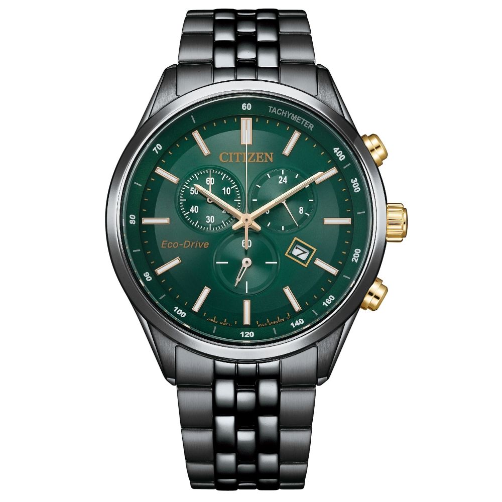 CITIZEN 星辰  GENT'S系列 亞洲限定光動能計時腕錶AT2576-50X 附提袋
