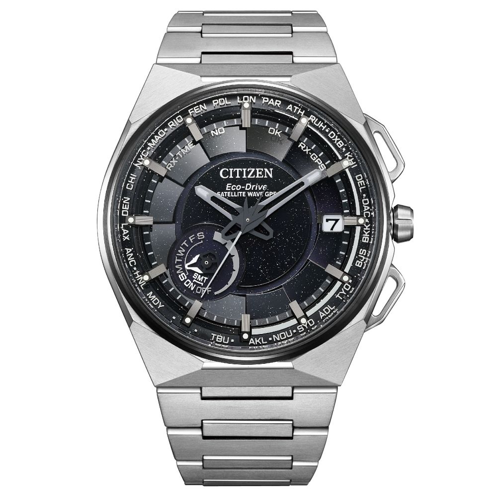 CITIZEN 星辰  GPS衛星對時光動能腕錶CC3097-52E