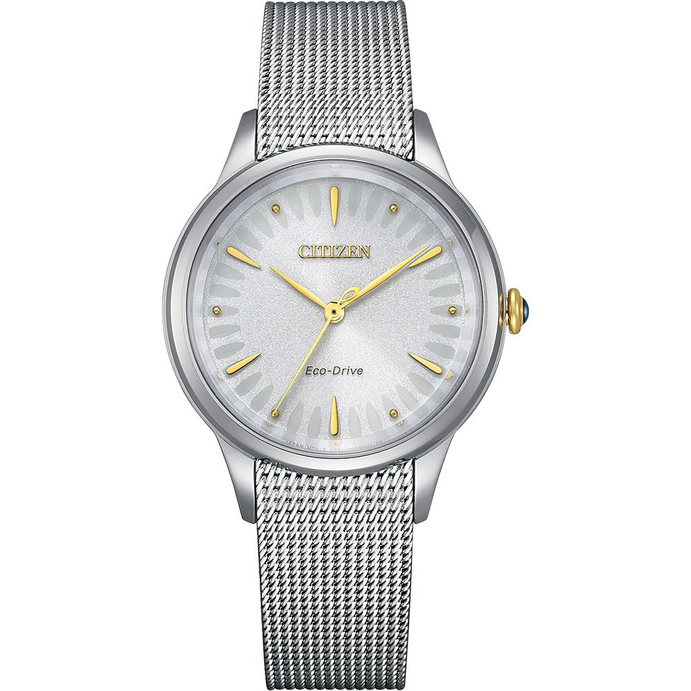 CITIZEN 星辰    L廣告款自信之美光動能女錶(EM0814-83A)