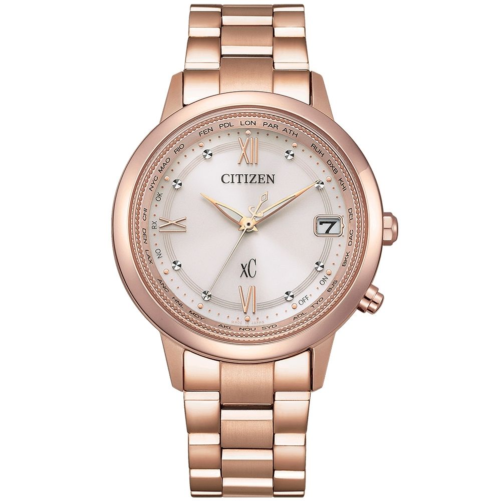 CITIZEN 星辰  XC系列廣告款光動能腕錶CB1132-51W