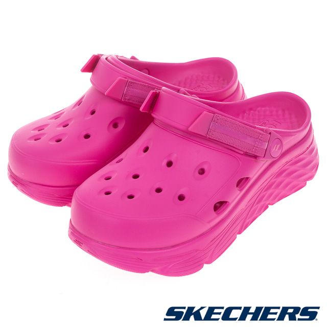 SKECHERS  女鞋 休閒系列 涼拖鞋 MAX CUSHIONING FOAMIES - 111268HPK