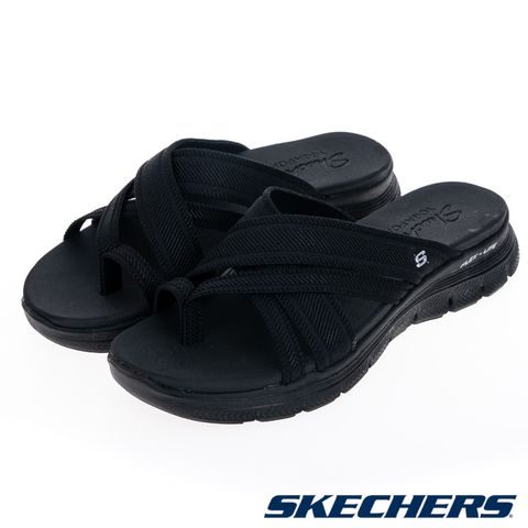 SKECHERS 女鞋 休閒系列 涼拖鞋 FLEX APPEAL 4.0 - 119490BBK