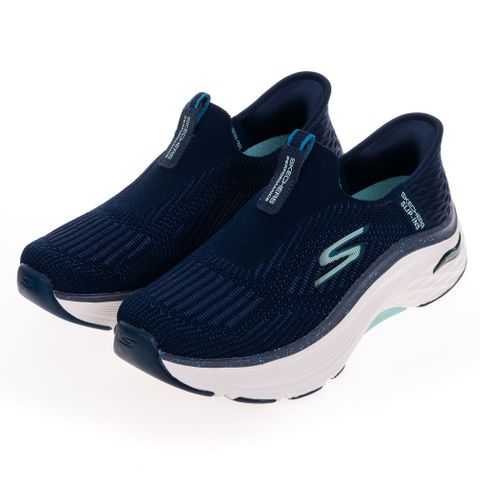 SKECHERS 女鞋 慢跑系列 瞬穿舒適科技 GO RUN MAX CUSHIONING ARCH FIT - 128924NVBL