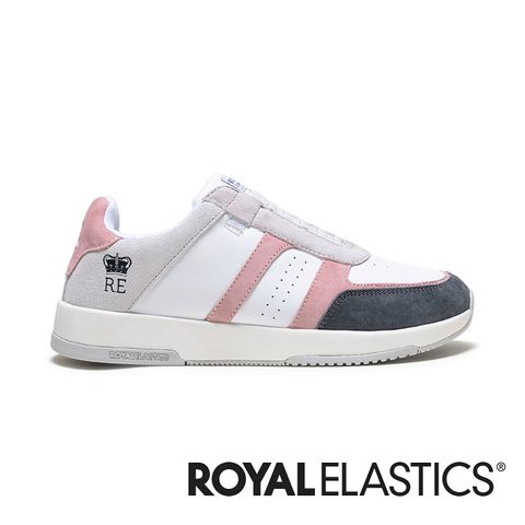 ROYAL ELASTICS ICON ULTRA LUX 白粉灰真皮運動休閒鞋 (女) 97443-018
