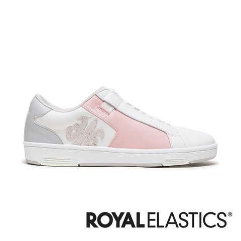 Royal Elastics Adelaide 白粉灰真皮時尚休閒鞋 (女) 92642-018