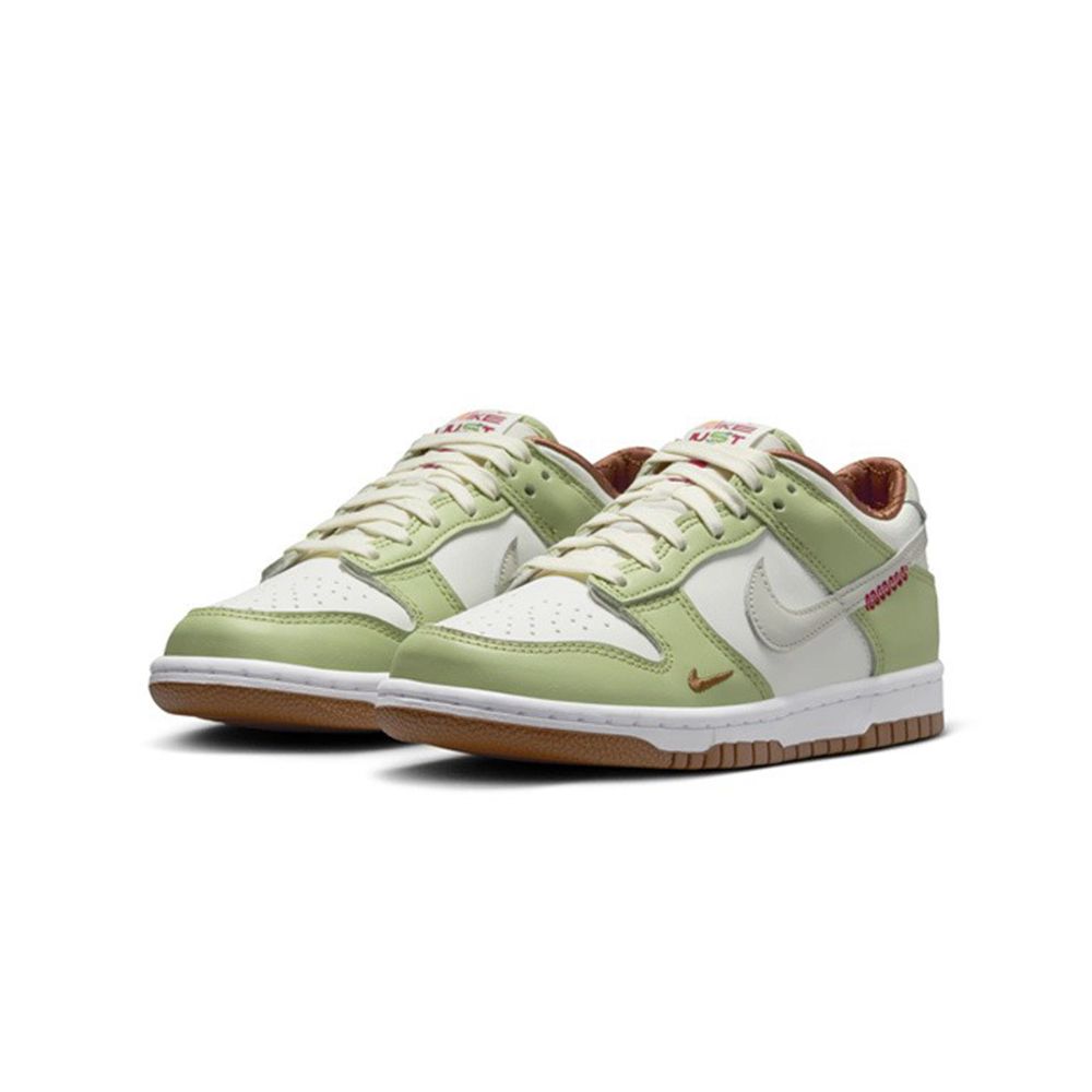 NIKE 耐吉 Dunk Low GS Year of the Snake 蛇年限定 白綠 低筒 舒適 2025春節限定 休閒鞋 大童鞋 HV6001-101