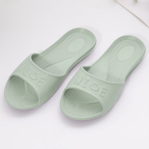 NICE風格話題家居拖鞋-草木綠