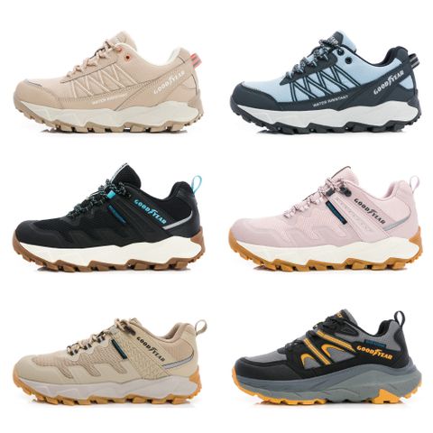 【GOODYEAR 固特異】越野運動鞋/男女款 抓地 耐磨 運動(多款任選)