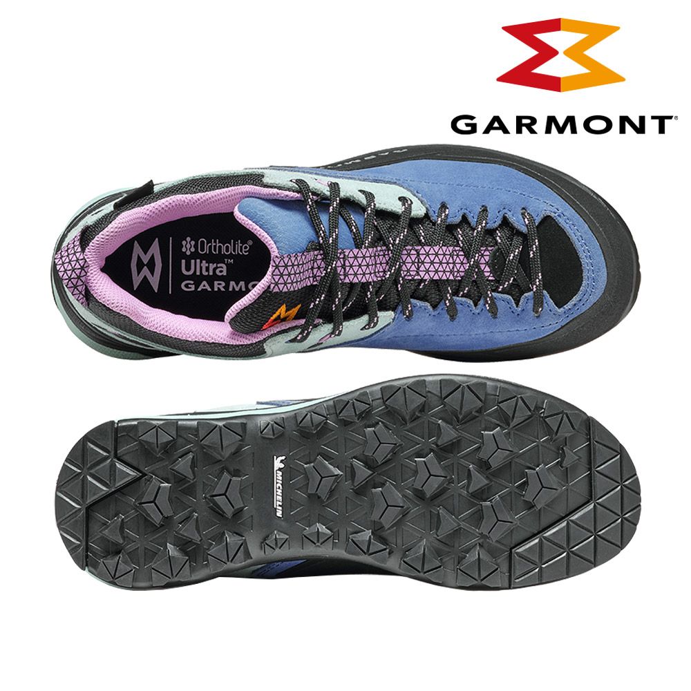 GARMONT 女款 GTX 低筒多功能健行鞋 Dragontail Tech WMS 002835 (S02008) 藍-粉紫