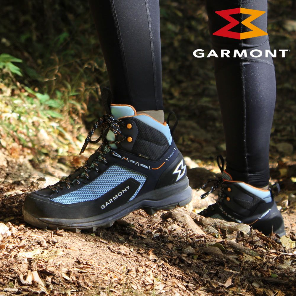 GARMONT 女款 GTX 中筒多功能登山鞋 Vetta Synth WMS 002838 (S03005) 黑藍-橘