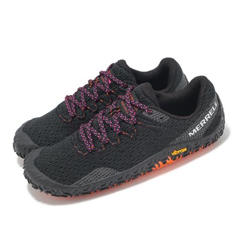 Merrell 戶外鞋 Vapor Glove 6 女鞋 黑 橘 黃金大底 防滑 抓地 赤足訓練鞋 ML068326