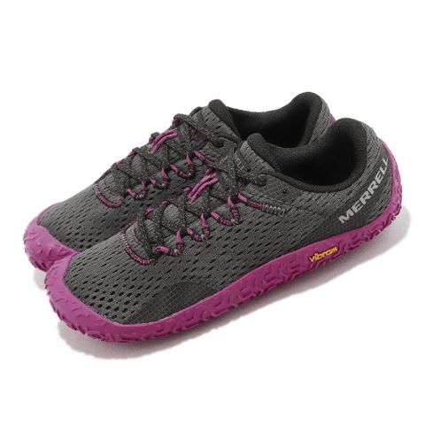 Merrell 邁樂 訓練鞋 Vapor Glove 6 女鞋 黑 紫 赤足 登山 健走 郊山 黃金大底 戶外 輕量 ML067722