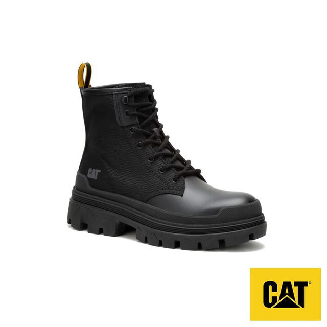 CAT HARDWEAR HI 硬派率性高筒靴Unisex 女鞋－時尚黑