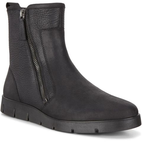 ECCO BELLA 黑色女靴 拉鍊式 女鞋 EU36碼 BLACK BOOTIES