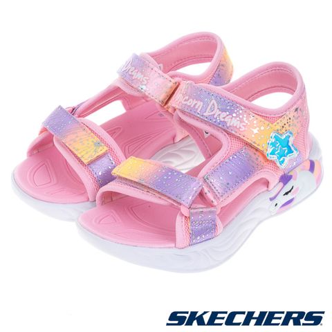 SKECHERS 女童涼拖鞋系列 UNICORN DREAMS SANDAL - 302682LLPMT