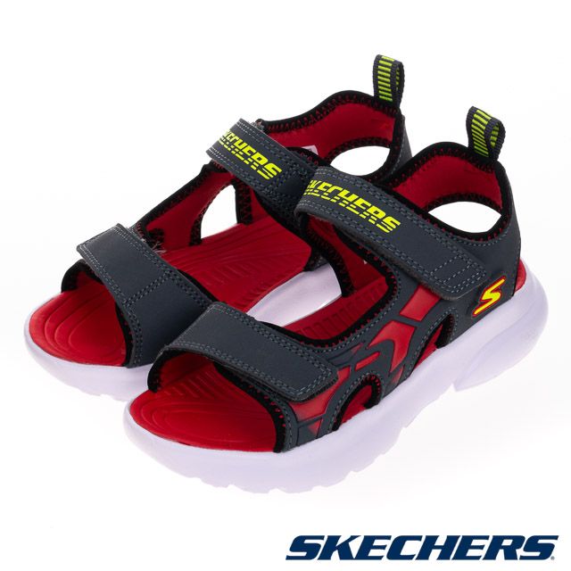 SKECHERS  男童系列 涼拖鞋 RAZOR SPLASH - 406513LCCRD