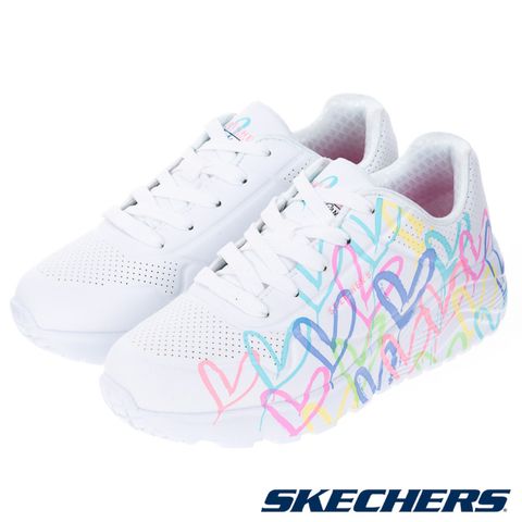 SKECHERS 童鞋 女童系列 UNO LITE - JAMES GOLDCROWN - 314064LWPTQ