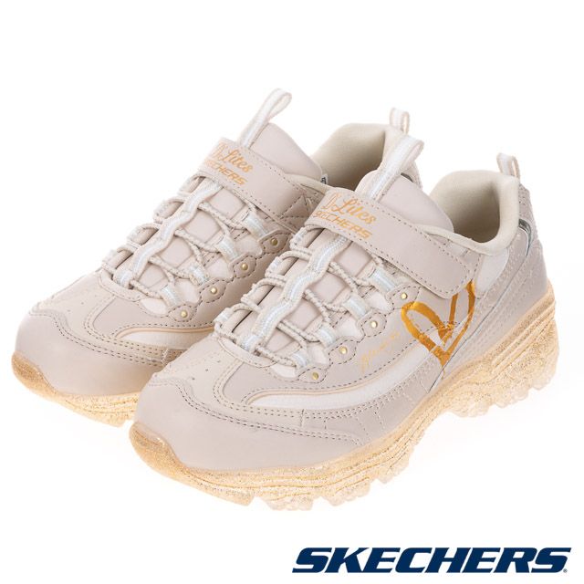 SKECHERS  童鞋 女童系列 DLITES - JAMES GOLDCROWN - 314969LNAT