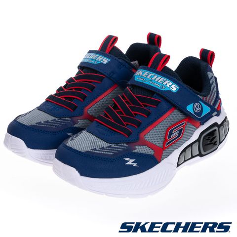 SKECHERS 童鞋 男童系列燈鞋 LIGHT STORM 3 - 400151LNVRD